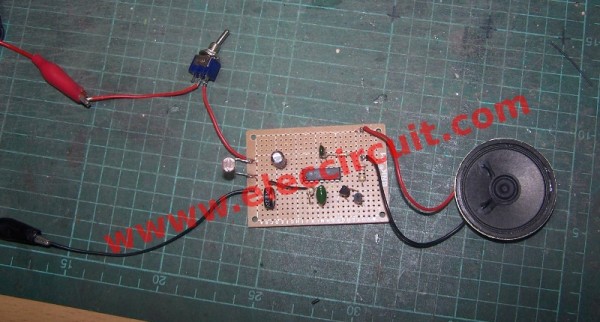 solder all components on the perforated board and wiring