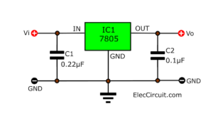 Datasheet Voltage Regulator IC Pinout And Example Circuits