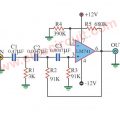 Simple guitar fuzz effect circuit using IC-741 | Electronic Circuit ...