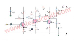 4 Preamplifier circuits using transistors - Eleccircuit.com