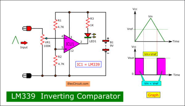 Lm339 Datasheet Quad Comparator How To Use 