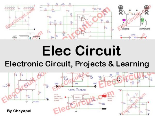 Simple Electronic Circuits For Beginner Small Circuit