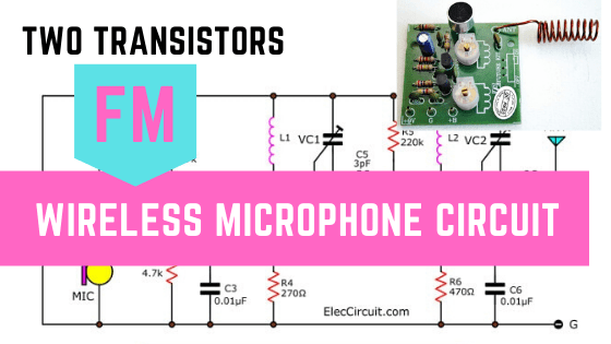2Km Powerful FM Transmitter Circuit 