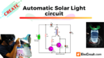 Creating automatic solar light circuits