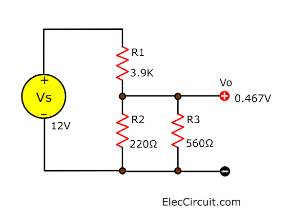 macspice voltage divider code