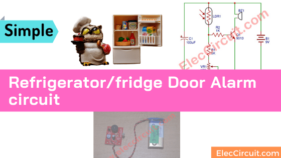 Fridge and Freezer Door Alarm