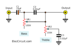 Passive tone control circuit | ElecCircuit.com