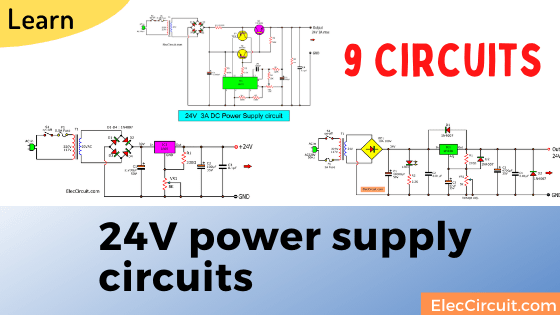 24 Volt Power Supply Schematic