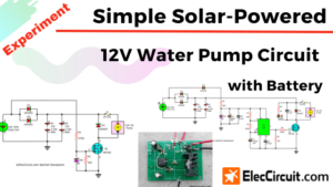 simple solar-powered 12v water pump