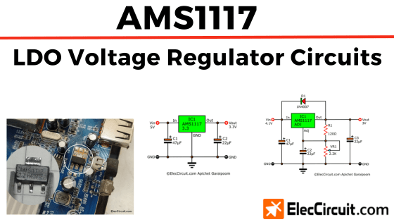 AMS1117 1A LDO Voltage Regulator