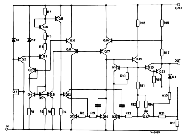 7905 5V Negative Voltage Regulator Circuits | ElecCircuit.com